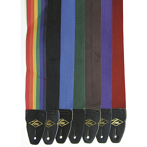 LM Products Adjustable 2" Guitar Strap - Rainbow