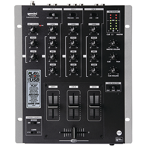 Gemini PS-626USB Professional 3 Channel Mixer with USB