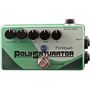 Pigtronix Polysaturator Guitar Distortion Pedal