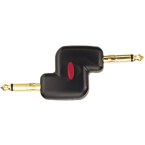Planet Waves 1/4" to 1/4" Male-to-Male Adapter - Offset