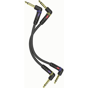 Planet Waves 6" Right Angle Patch Cables - Two cables
