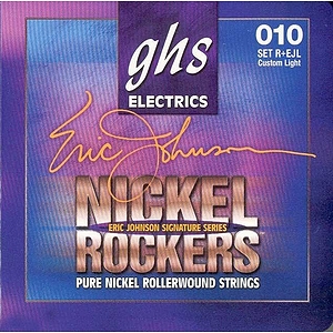 GHS Eric Johnson Nickel Rockers Electric Guitar Strings - Light - 3 Sets