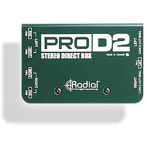 Radial Engineering R8001102 ProD2 Stereo Direct Box