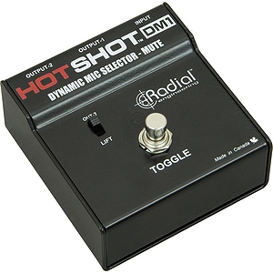 Radial Engineering HotShot DM1 Microphone Muting Footswitch
