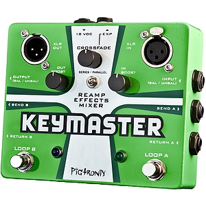 Pigtronix Keymaster Dual FX Mixer Guitar Pedal