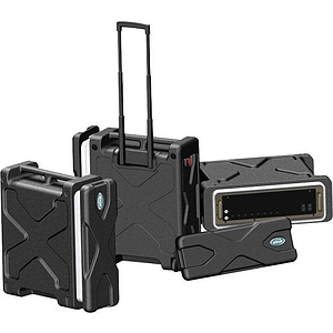 SKB RLX6 6-space Roll-X Rack Case with Wheels