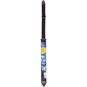 LM Products Ralph Marlin Designer Guitar Strap - Starry Night Design