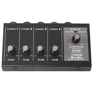 RMS 4-Channel Micro Mixer