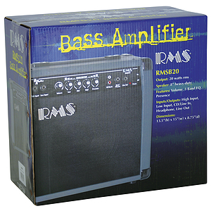 RMS 20-watt Bass Guitar Amplifier