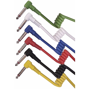Rockson 8" Patch Cables - 6-pack, assorted colors