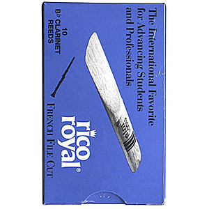 Rico Royal Bb Clarinet Reeds - Thickness: 2 (box of 10)