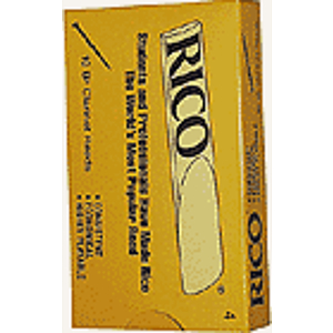 Rico Bb Clarinet Reeds - Thickness: 2 (box of 10)