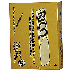 Rico Soprano Sax Reeds - Thickness: 3 (box of 10)