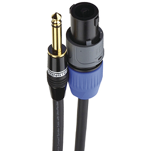 Monster Standard 100 Speaker Cable with Speak-On Connectors - 10' Speak-On to 1/4" plug