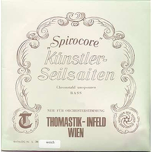 Dr.Thomastik Spirocore Upright Bass Strings - 3/4 size, 1 set