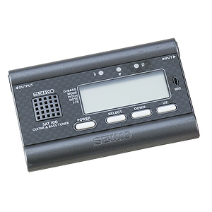 Seiko SAT100B Auto/Manual Guitar and Bass Tuner