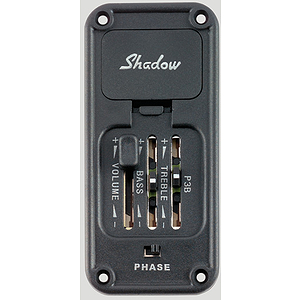 Shadow SH P3B NFX Special Size Preamp w/Nanoflex Pickup, 2-Band Equalizer