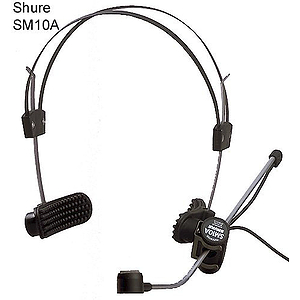Shure SM10A-CN Headworn Dynamic Microphone