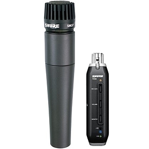 Shure SM57 Instrument Microphone with USB Converter