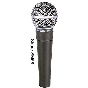 Shure SM58 Dynamic Vocal Microphone