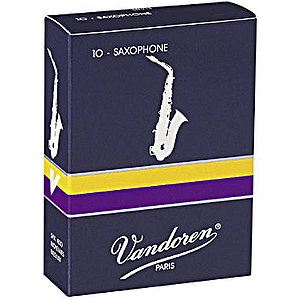 Vandoren Traditional Series Alto Sax Reeds - thickness: 2 - box of 10