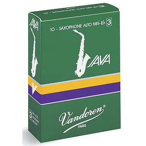 Vandoren Java Series Alto Sax Reeds - thickness: 3 - box of 10