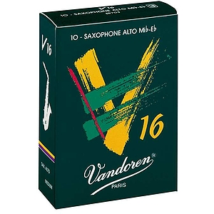 Vandoren V-16 Series Alto Sax Reeds - thickness: 3.5 - box of 10