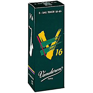 Vandoren V-16 Series Tenor Sax Reeds - thickness: 3 - box of 5