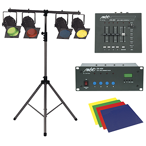 MBT SS1 "One Nighter" Compact Lighting Package - Black