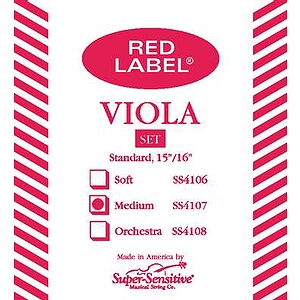 Super-Sensitive Viola Strings - 14", 1 set