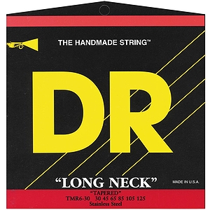 DR Strings Long Necks Taper Core Medium 6-String Bass Strings