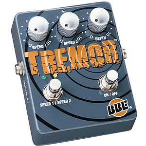 BBE Tremor Dual Tremolo Guitar Effects Pedal