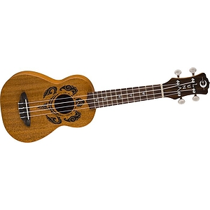 Luna Guitars Soprano Honu Turtle Ukulele With Gig Bag