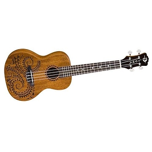 Luna Guitars Tattoo Concert Mahogany Ukulele