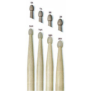 Vic Firth American Classics 5-A Drumsticks - Wood tip, box of 12 pairs