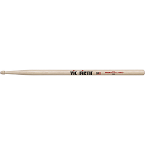 Vic Firth American Classics 5-B Drumsticks - Wood tip, 3 pairs