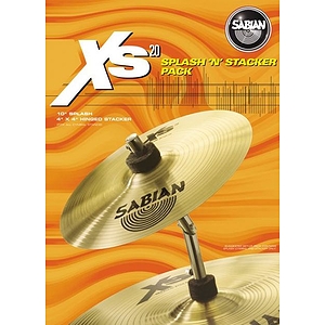 Sabian Xs20 Splash Cymbal, 10" - w/Tilt Stacker