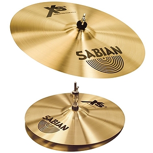 Sabian Xs20 First Pack Cymbal Set - 13" Hi-Hats/16" Medium-Thin Crash
