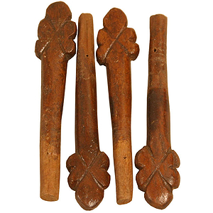 Afghani Rebab Pegs, Set of 4