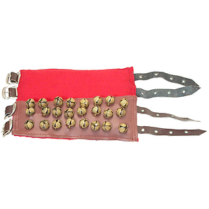 Ankle Bells, 3 Rows with Buckles