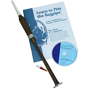 Rosewood Practice Chanter, Book & CD