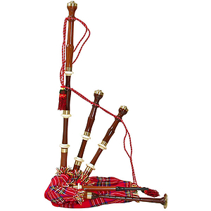 Bagpipe, Chalice, Tartan Cover