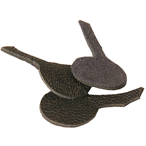 Bagpipe Flap Valve, Leather, 3 Pieces