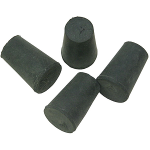 Rubber Stoppers, #1, Set of 4, Miniature