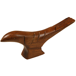 Wooden Bird Saddle Block