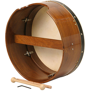 Bodhran, 16"x7", Tune, Rosewood, Single