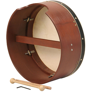 Bodhran, 16"x7", Tune, Simulated, Single