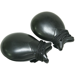 Castanets, 2 5/8", Ebony, Pair