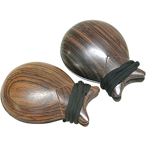 Castanets, 2 5/8", Rosewood, Pair