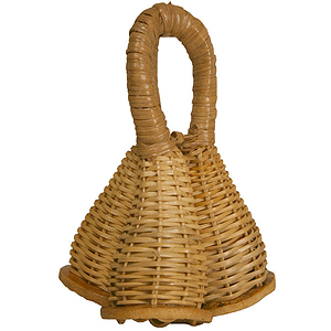 Caxixi Tres Cabaca, 5" Height